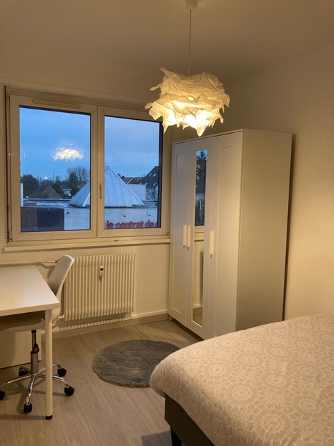 Colocation Strasbourg Meinau - Meublée - 4 chambres - 88m²