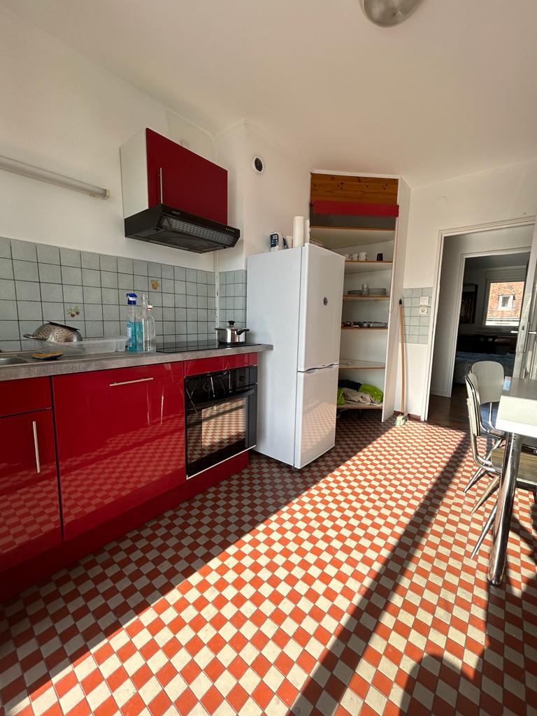 Colocation Strasbourg Quartier des XV - meublée - 4 chambres - 94m2 - cuisine